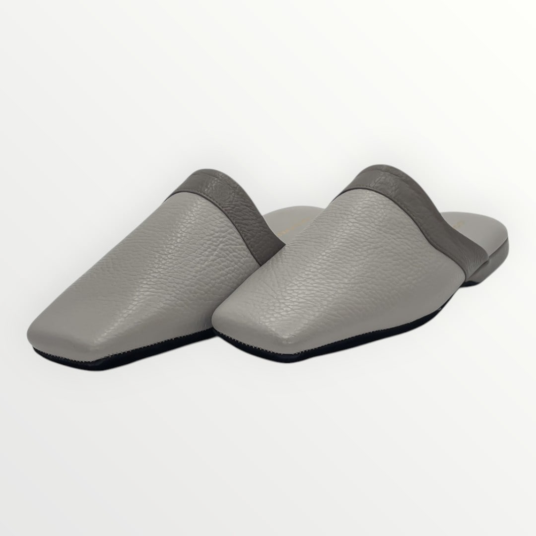 SANAX Iki Stilvol — Light Gray × Gray, 23 cm | Limited One-off Pair (Same-day Shipping)