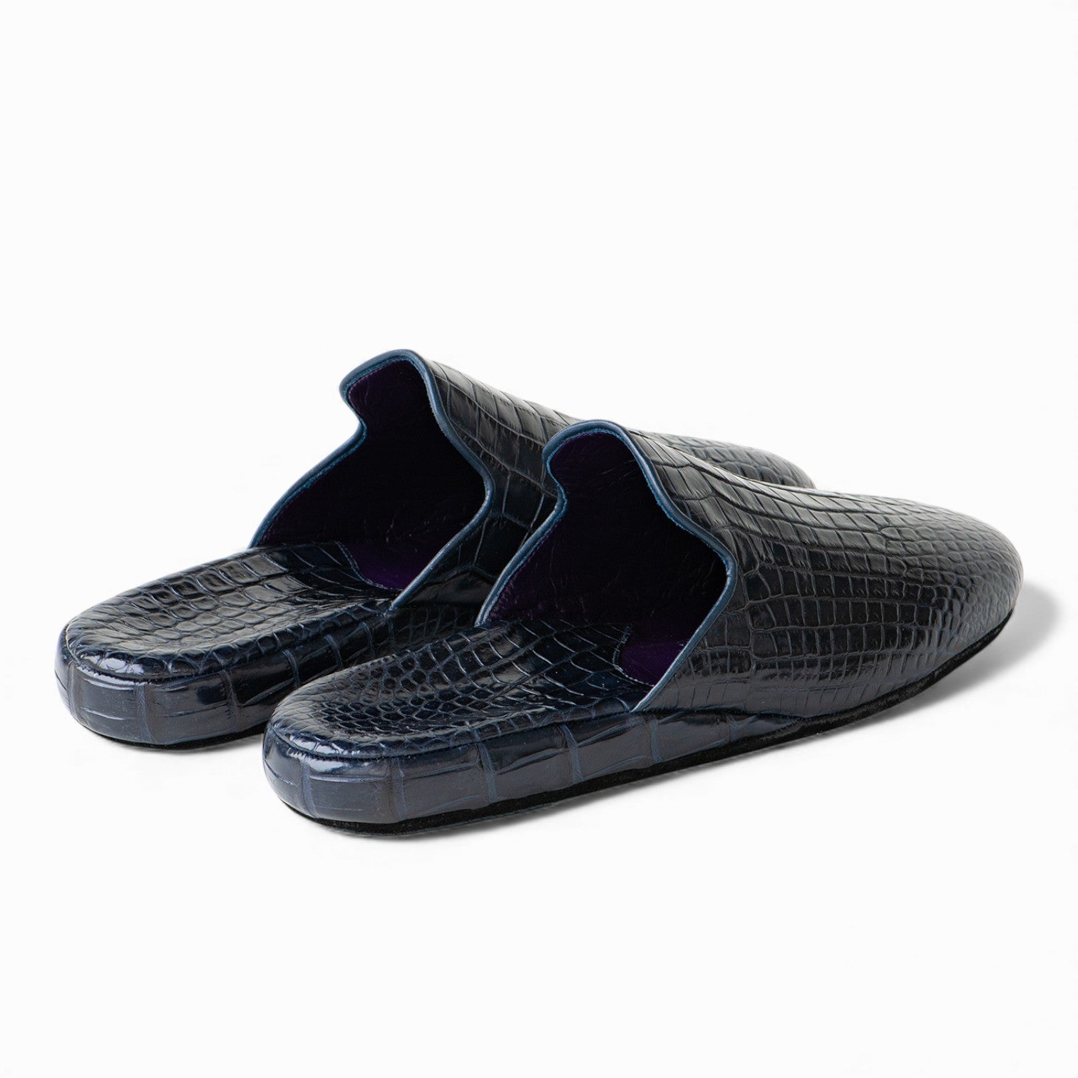 SANAX president’s footgear® 9651  Imperial-Class Crocodile Leather Anti-Static Slippers