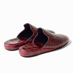 SANAX president’s footgear® 9651  Imperial-Class Crocodile Leather Anti-Static Slippers