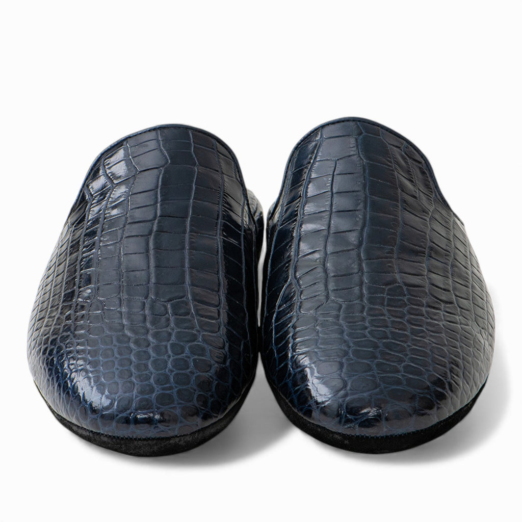 SANAX president’s footgear® 9651  Imperial-Class Crocodile Leather Anti-Static Slippers