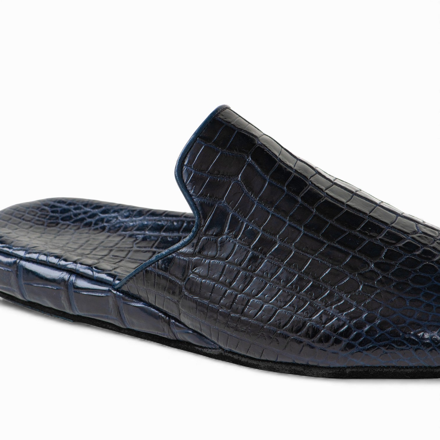 SANAX president’s footgear® 9651  Imperial-Class Crocodile Leather Anti-Static Slippers