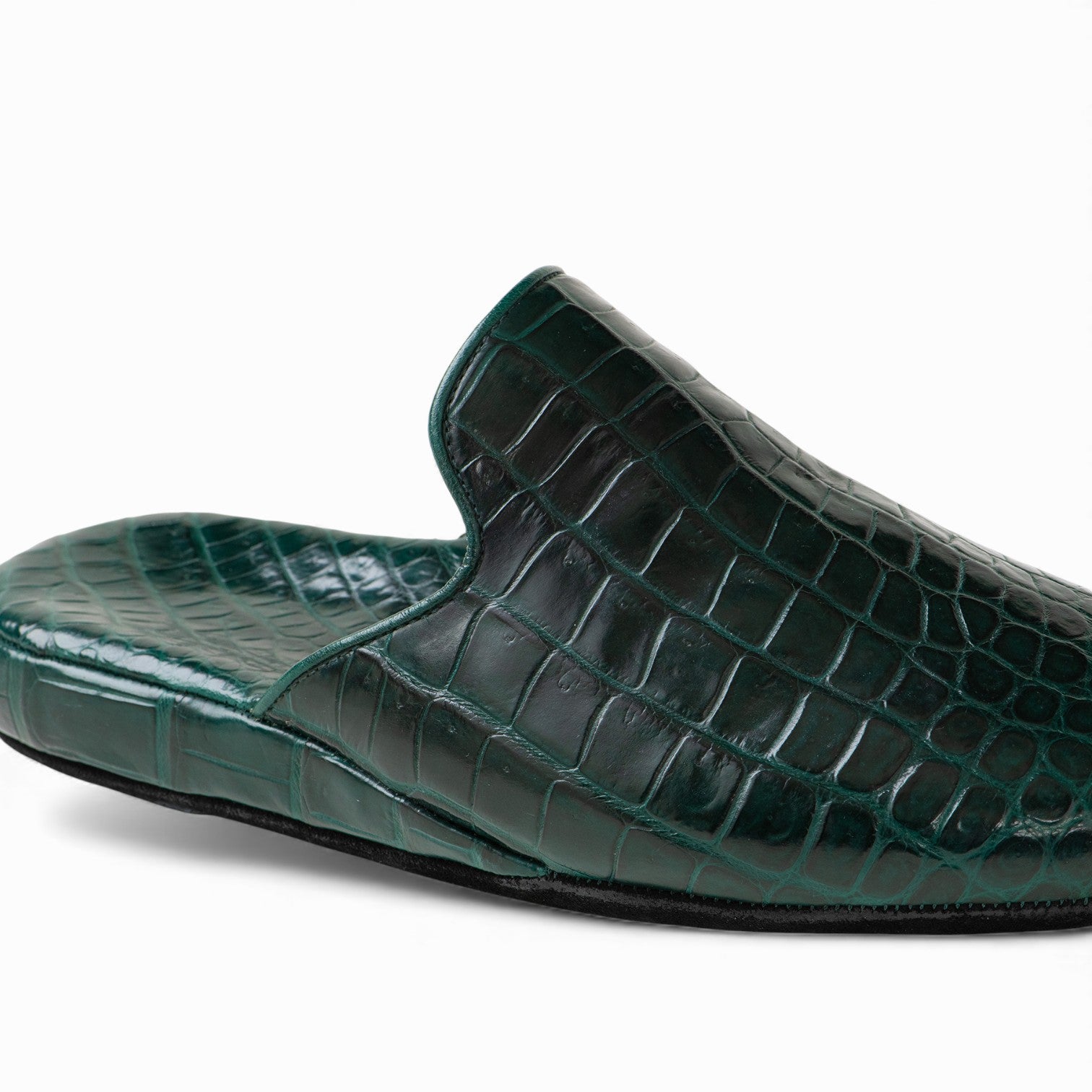 SANAX president’s footgear® 9651  Imperial-Class Crocodile Leather Anti-Static Slippers