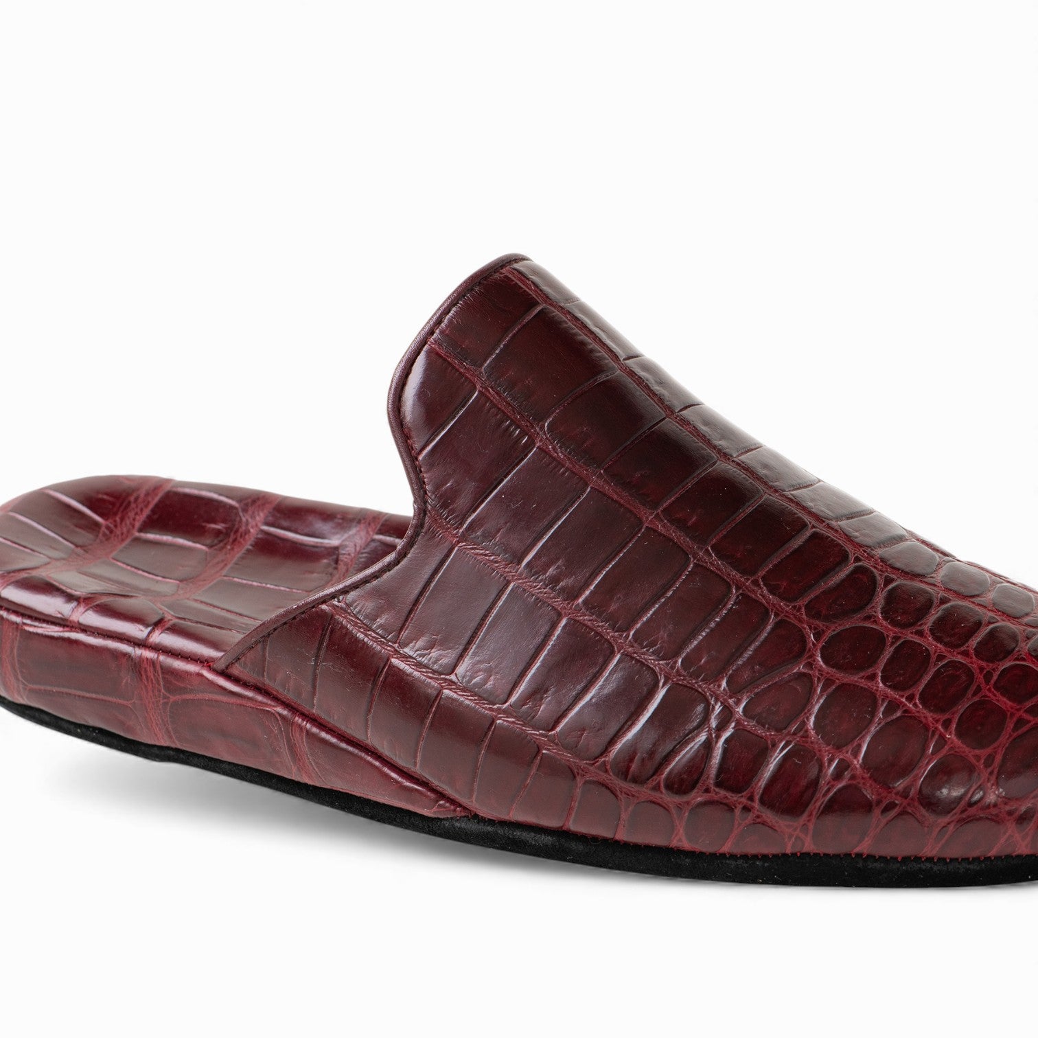 SANAX president’s footgear® 9651  Imperial-Class Crocodile Leather Anti-Static Slippers