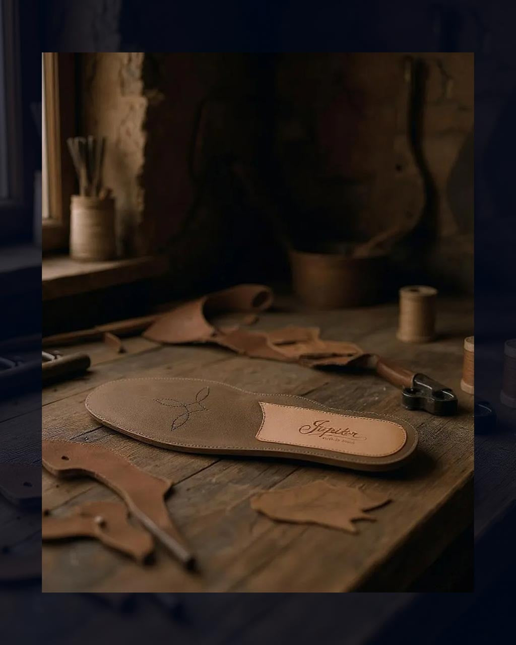 JUPITER® POWER SOCK LINING — Original Leather Insole