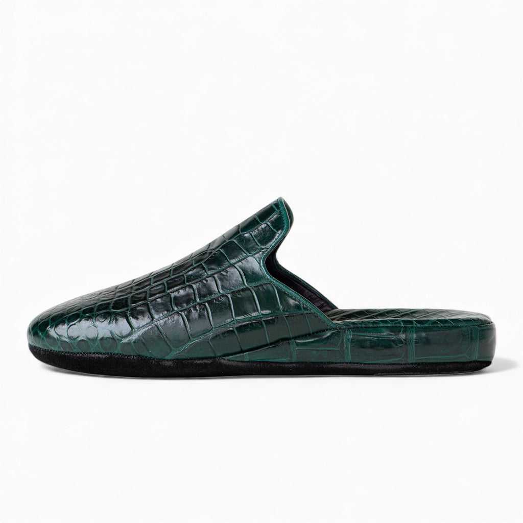SANAX president’s footgear® 9651  Imperial-Class Crocodile Leather Anti-Static Slippers