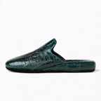 SANAX president’s footgear® 9651  Imperial-Class Crocodile Leather Anti-Static Slippers