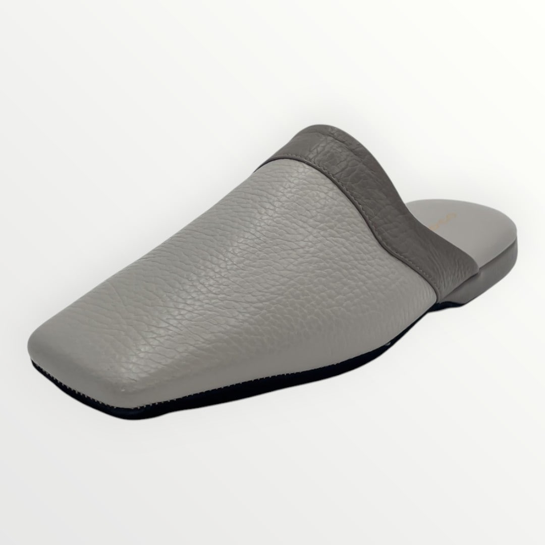 SANAX Iki Stilvol — Light Gray × Gray, 23 cm | Limited One-off Pair (Same-day Shipping)