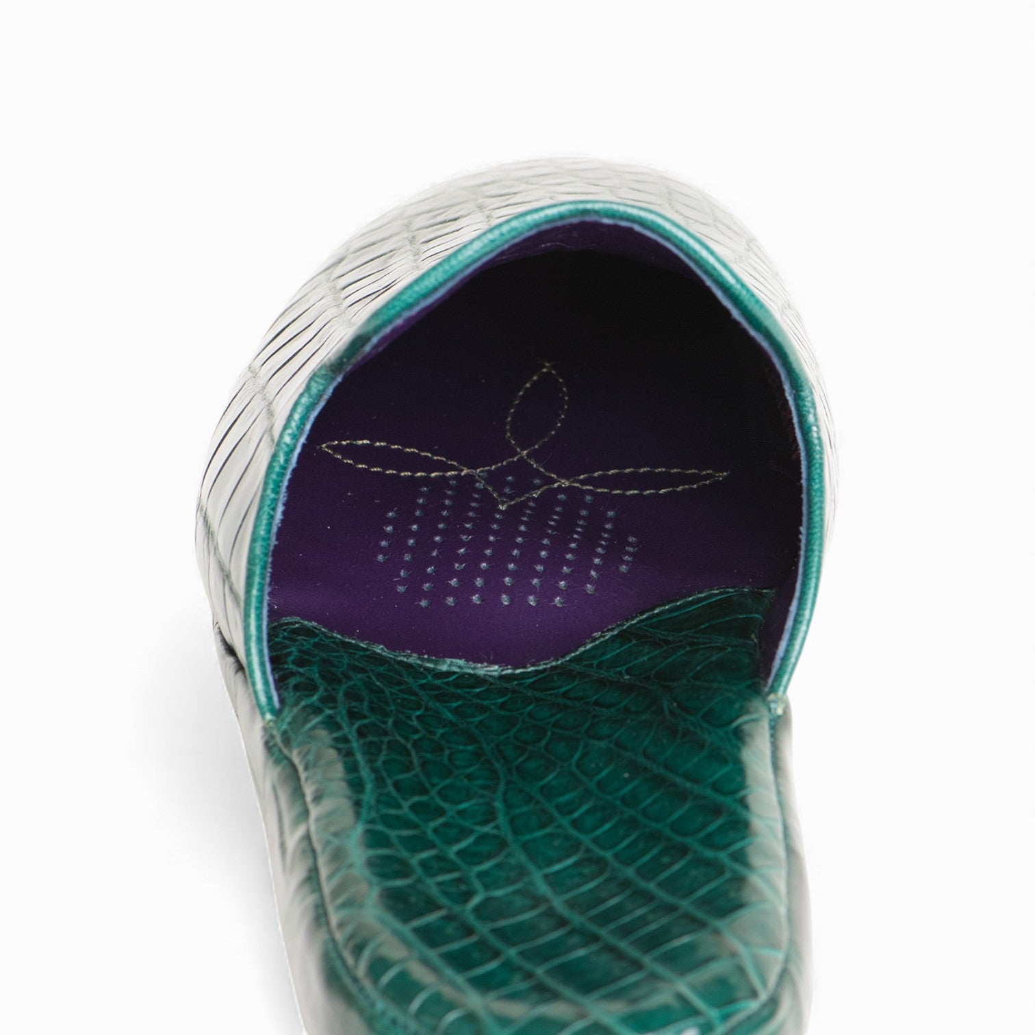 SANAX president’s footgear® 9651  Imperial-Class Crocodile Leather Anti-Static Slippers