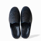 SANAX president’s footgear® 9651  Imperial-Class Crocodile Leather Anti-Static Slippers