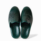 SANAX president’s footgear® 9651  Imperial-Class Crocodile Leather Anti-Static Slippers