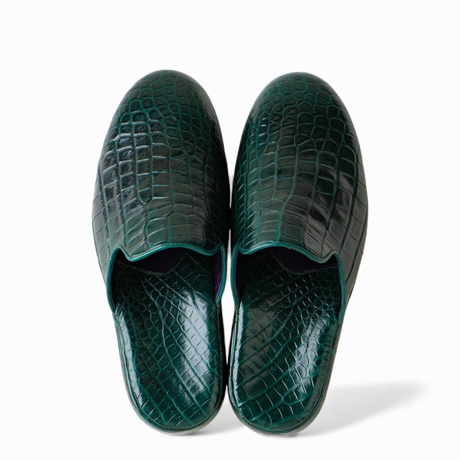 SANAX president’s footgear® 9651  Imperial-Class Crocodile Leather Anti-Static Slippers