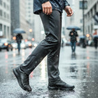 SANAX Hands-Free Business Rain Shoes Waterproof / Non-Slip / Odor-Resistant · Slip-In Design Last design supervised by Japanese master shoemaker MADE IN CHINA